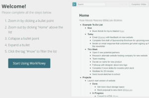 Aprende cómo usar la aplicación de escritorio Workflowy