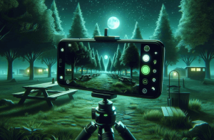 Aplicación de Cámara con Visión Nocturna